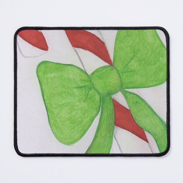 Item preview, Candy cane with bow designed and sold by Artbysarah23.