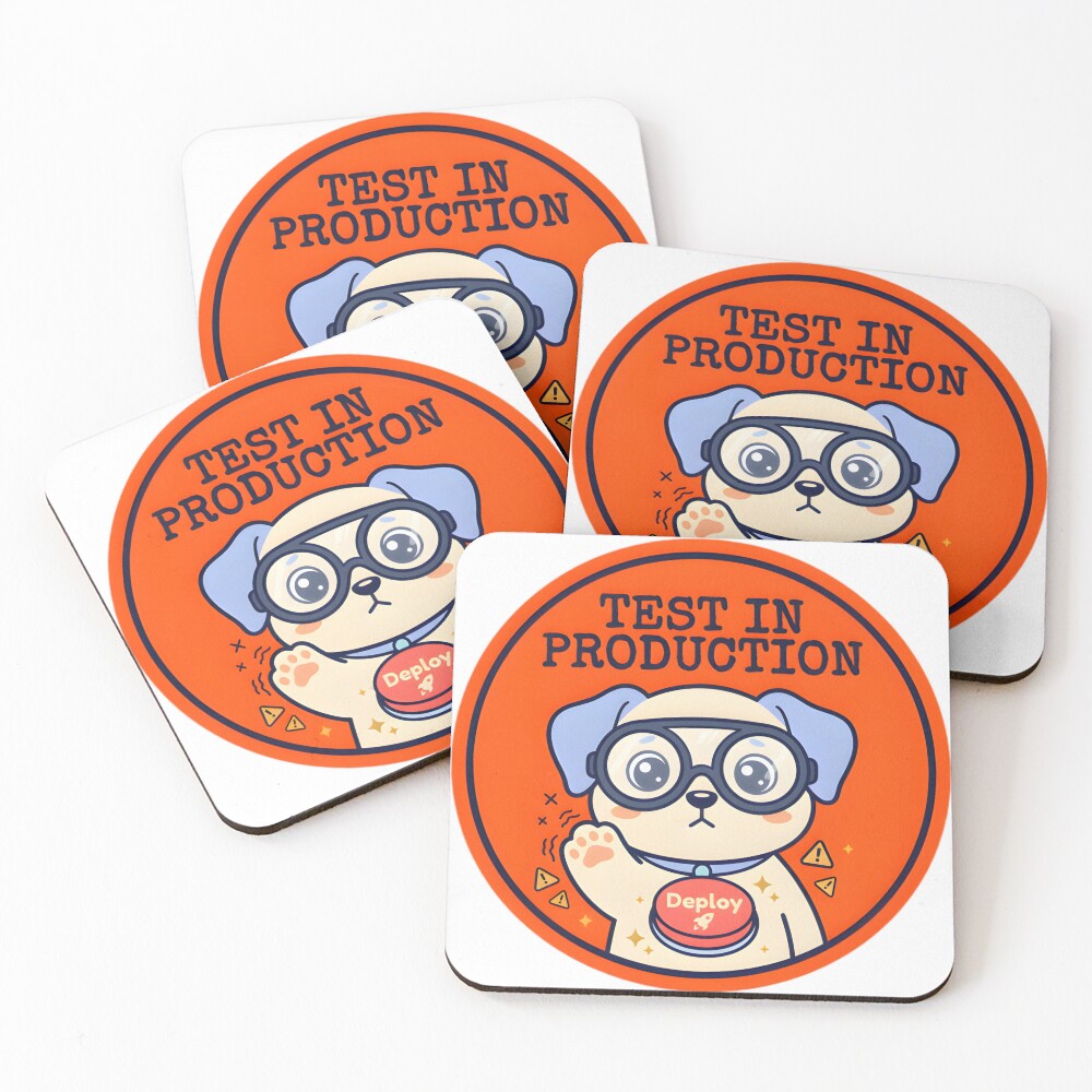 Item preview, Coasters (Set of 4) designed and sold by PuddlePixels.