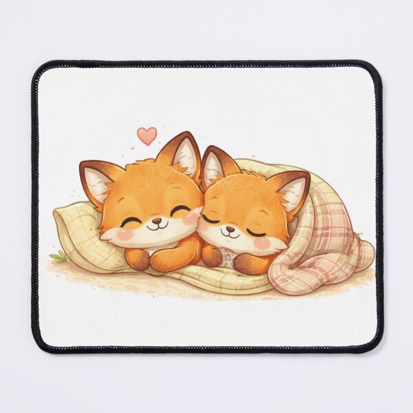 Item preview, Two Foxes lovers designed and sold by Savnyy.