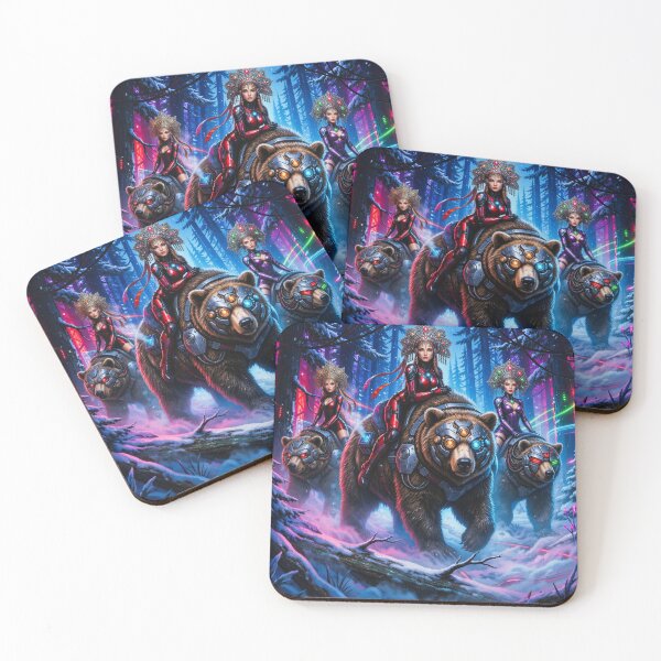 Item preview, Neon Taiga: The Cyber-Cavalry designed and sold by MagicMood Creations.