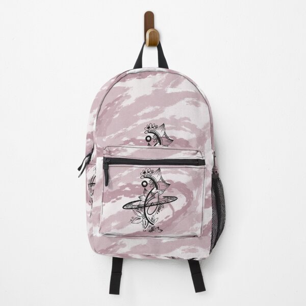 Item preview, Flowing Floral Fish Abstract | Wine Red Aesthetic Organic Pattern designed and sold by Moon-Petal.
