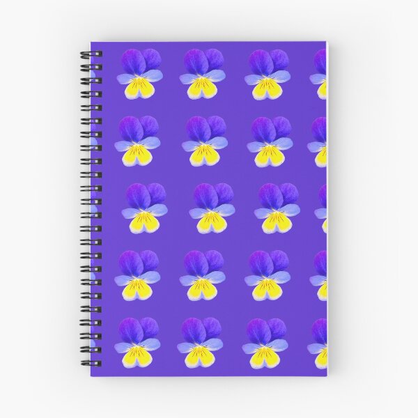 Item preview, Pansy on purple background  designed and sold by happytraveller1.