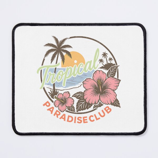 Item preview, Tropical Paradise Club Retro Design - Vintage Beach Sunset Aesthetic Summer Graphic designed and sold by KymeraStudio25.