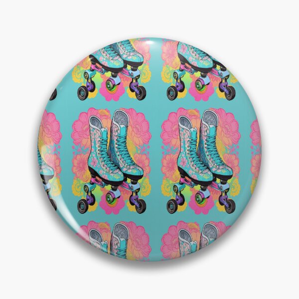 Item preview, Retro Rollers & Blooms designed and sold by inkioboutique.