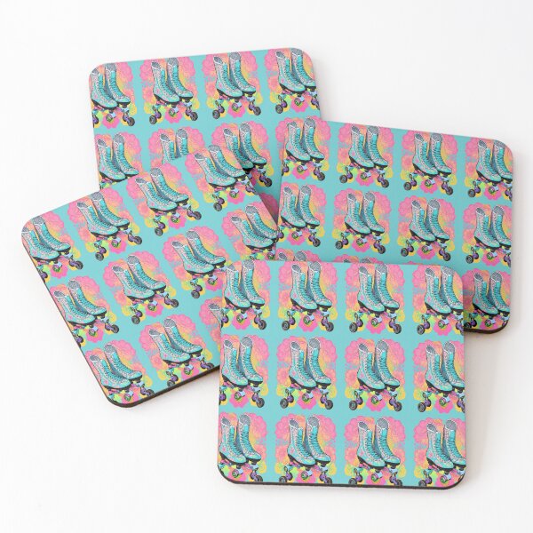 Item preview, Retro Rollers & Blooms designed and sold by inkioboutique.