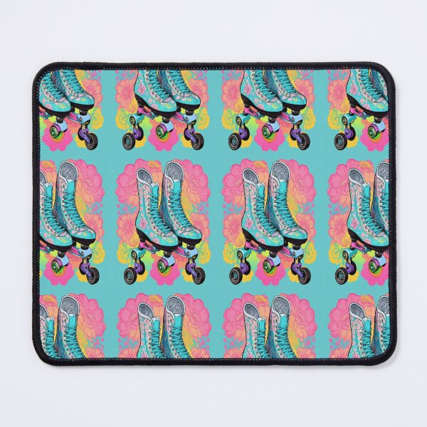 Item preview, Retro Rollers & Blooms designed and sold by inkioboutique.