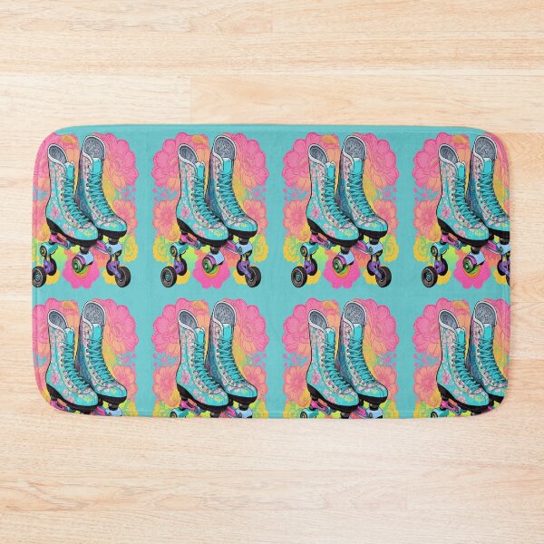 Item preview, Retro Rollers & Blooms designed and sold by inkioboutique.