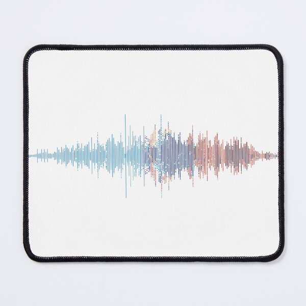 Item preview, Sheared Audio Waveform Music Producer Aesthetic designed and sold by KiraCreationism.