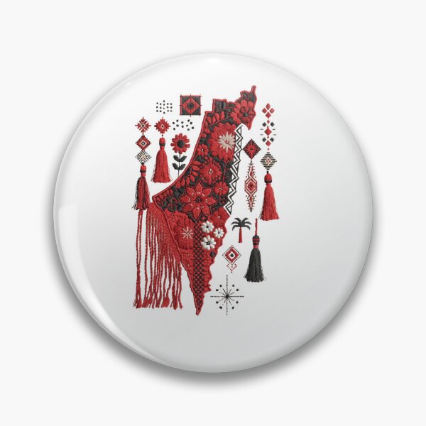 Item preview, Palestine Map Sticker | Black & White Palestinian Design | Free Palestine Art designed and sold by Boroj.