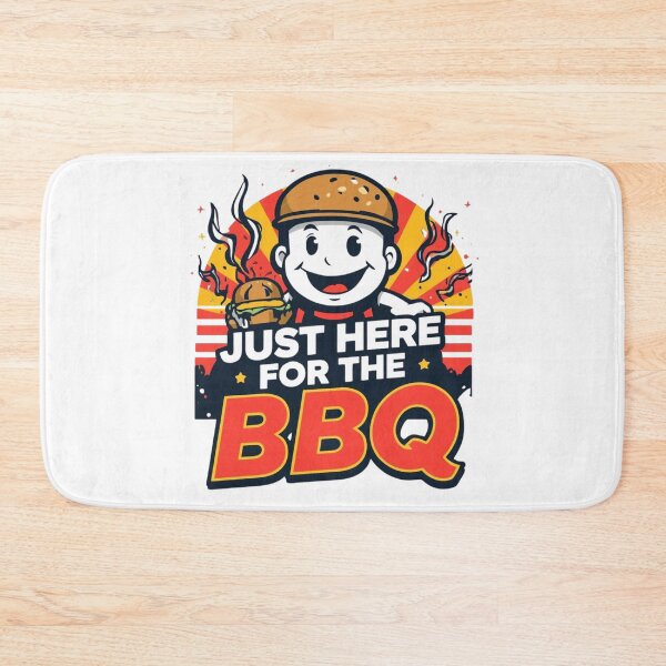 Artikelvorschau, Nur wegen des BBQ hier – USA-Edition entworfen und verkauft von KapiPrint.