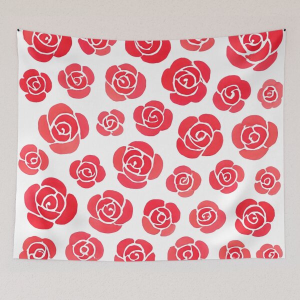 Aperçu de l'œuvre rose rouge créée et vendue par uunaa.