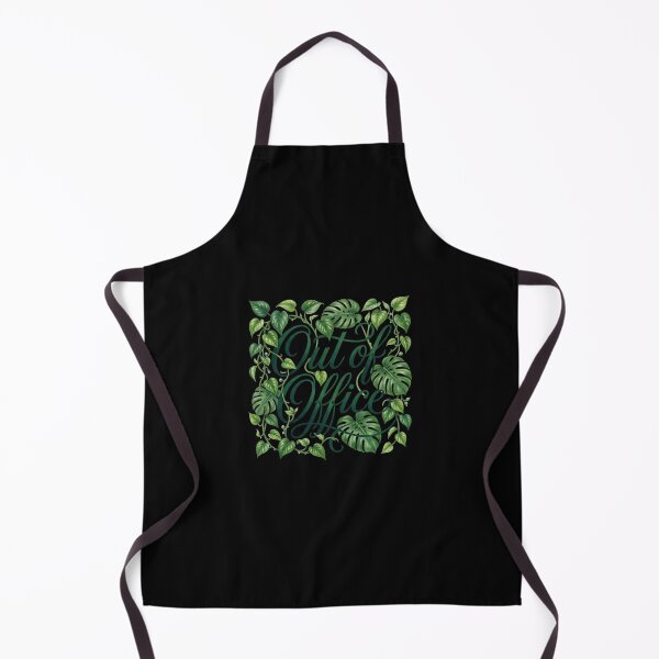 Item preview, Out of Office Tropical Plant Vines Typography designed and sold by ryanguas.
