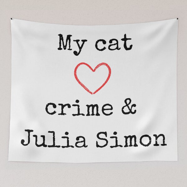Item preview, My cat <3 crime designed and sold by RedBibSkiMemes.