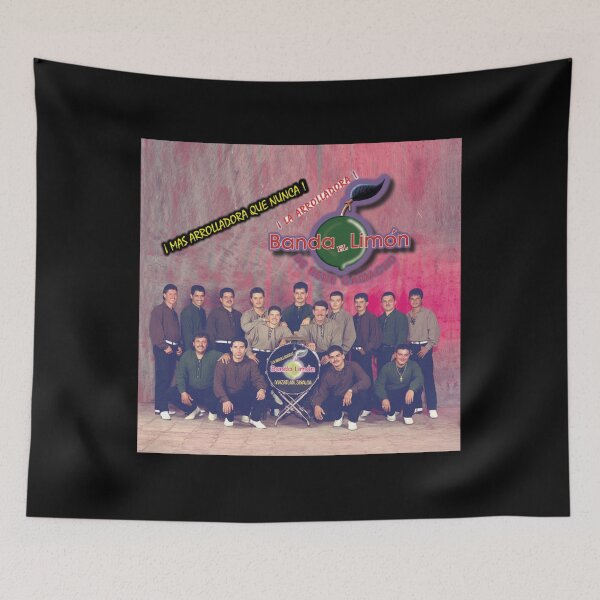 Item preview, La Arrolladora Banda El Limón De René Camacho - Más Arrolladora Que Nunca album 1997 designed and sold by CreepyApparel.