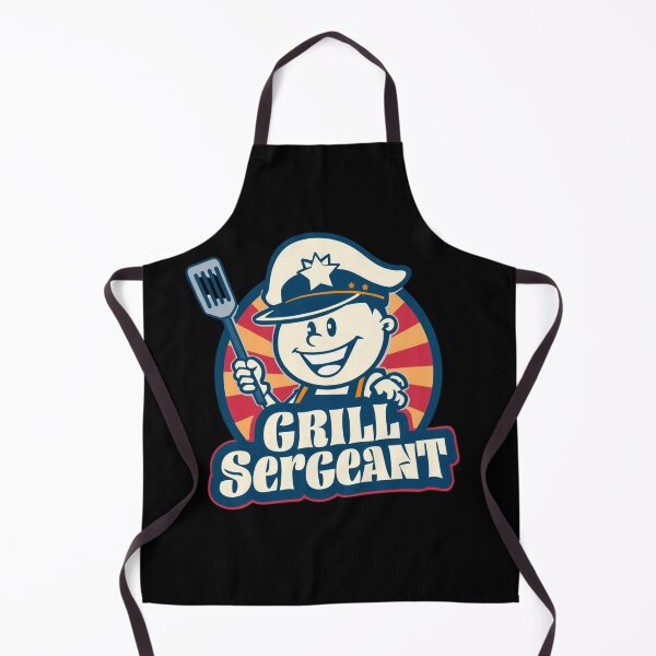 Item preview, Grill Sergeant – USA BBQ Humor designed and sold by KapiPrint.