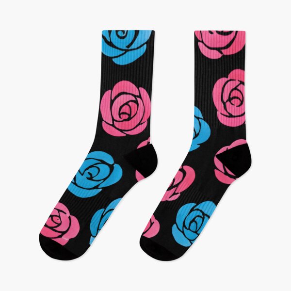Item preview, Pink and blue roses designed and sold by uunaa.