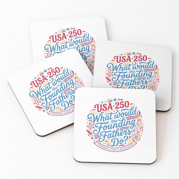 Item preview, Founding Fathers Revolution USA 250 Patriot designed and sold by AntiqueImages.