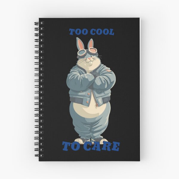 Item preview, Funny Rabbit Meme Humor Collection – Too Cool To Care Bunny Meme Design designed and sold by MiraLumeStudio.