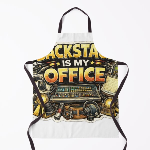 Item preview, Backstage Is My Office – Theatre Tech Sound Engineer Design designed and sold by Studio Ovation.