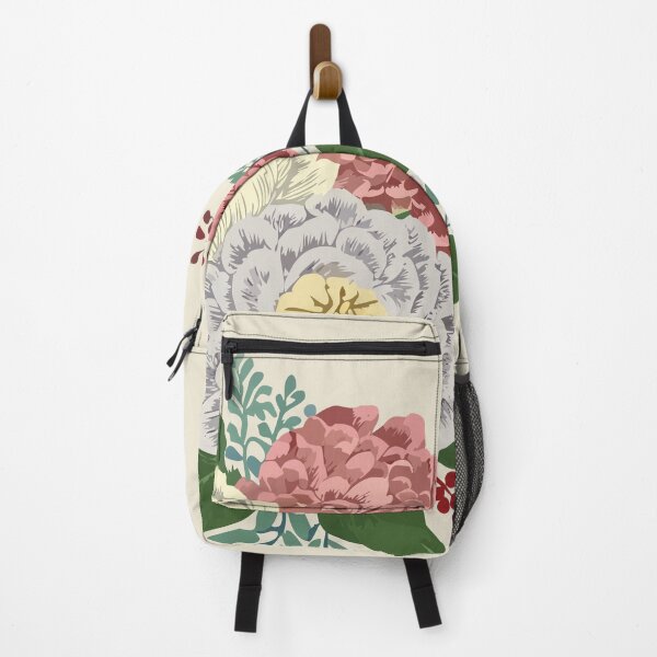Item preview, vintage peony bouquet flower illustrate designed and sold by storieslanguage.