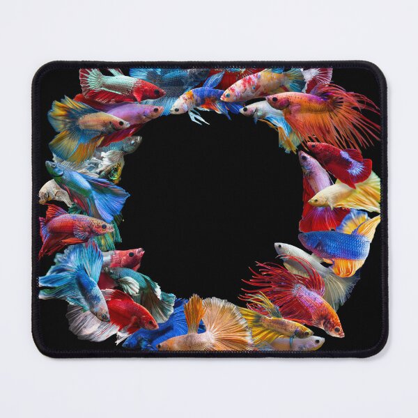 Item preview, The Betta Circle: Artistic Fish Mandala designed and sold by The Greenhouse Studio.