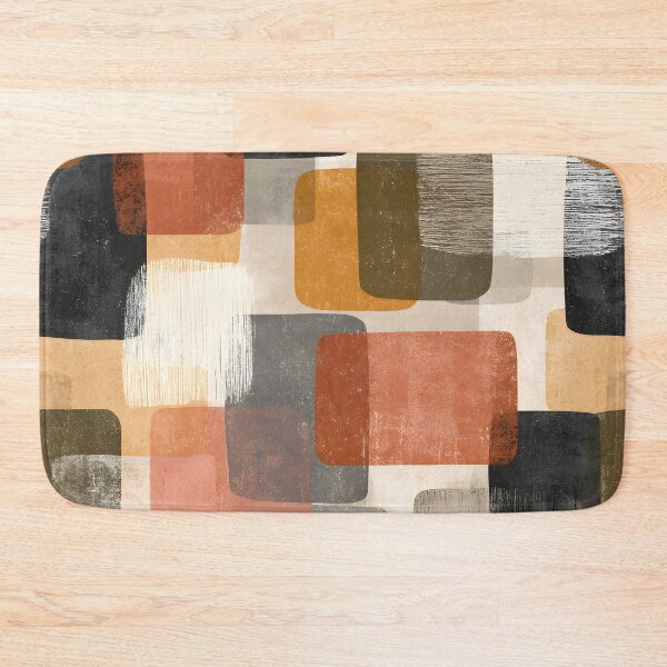 Item preview, Earthtone Grid designed and sold by Hashola Designs.