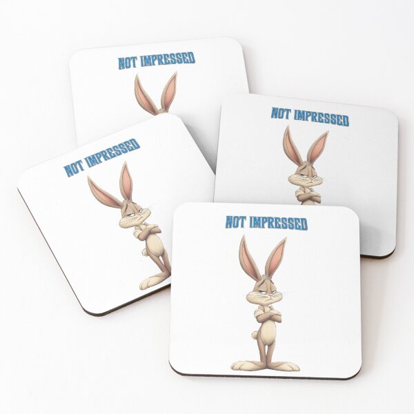 Item preview, Funny Rabbit Meme Humor Collection – Not Impressed Judgy Bunny Cartoon designed and sold by MiraLumeStudio.