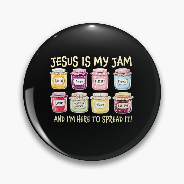 Item preview, Jesus Is My Jam And I’m Here To Spread It designed and sold by RamneekFraty.