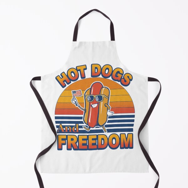 Item preview, Hot Dogs And Freedom – Classic USA designed and sold by KapiPrint.