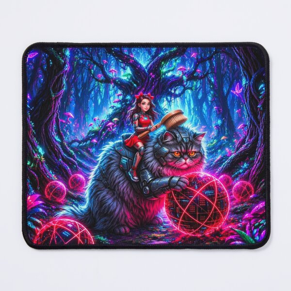 Item preview, The Guardian of the Neon Grove designed and sold by MagicMood Creations.
