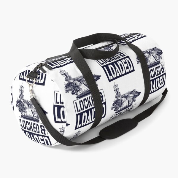Item preview, Locked and Loaded; USA; Navy; designed and sold by StickerApe.