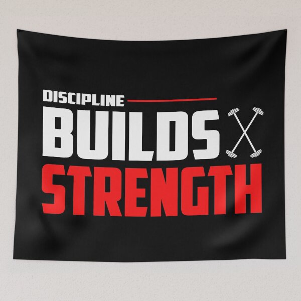Item preview, Discipline Builds Strength designed and sold by TheFineShirt.