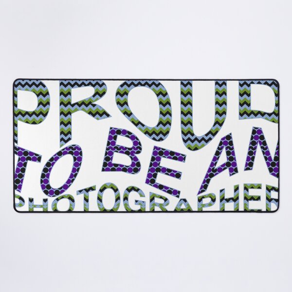 Item preview, Proud To Be An Photographer Wavy Text designed and sold by TheIconSmith.