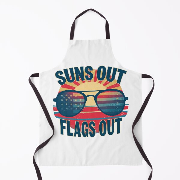 Item preview, Suns Out Flags Out – Funny USA Summer designed and sold by KapiPrint.