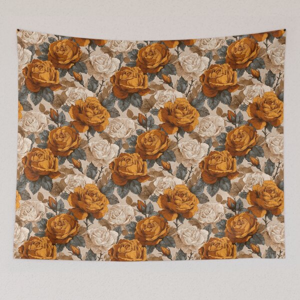 Item preview, Flourishing Rose Flower  - Botanical Garden Pattern  - Baby Shower Gifts designed and sold by RoyalStarsPatts.