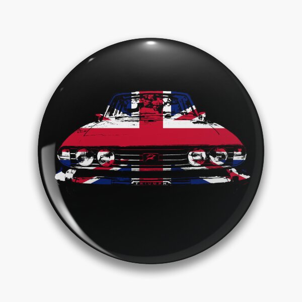 Item preview, Triumph Stag 1970s British classic car Union Jack flag designed and sold by soitwouldseem.