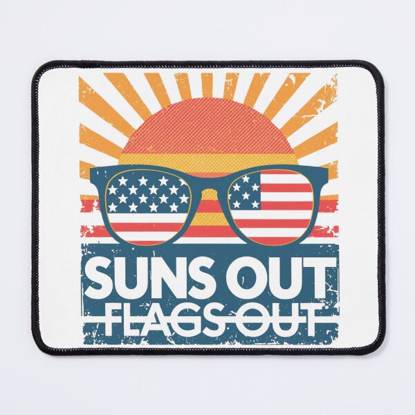 Item preview, Suns Out Flags Out – Funny USA Summer designed and sold by KapiPrint.