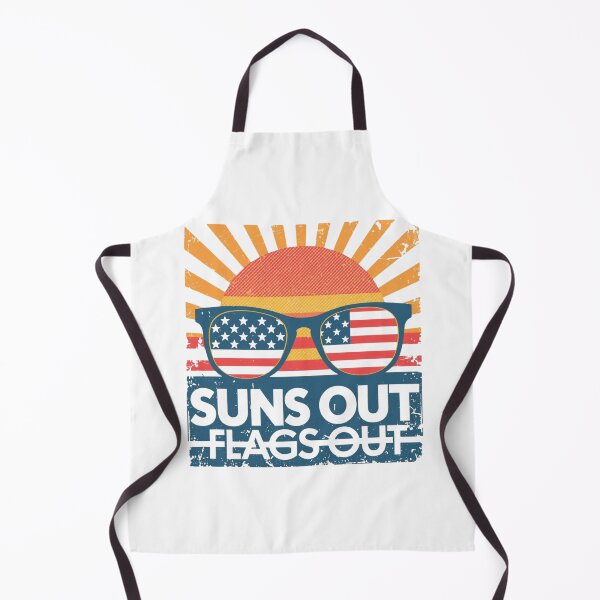 Item preview, Suns Out Flags Out – Funny USA Summer designed and sold by KapiPrint.