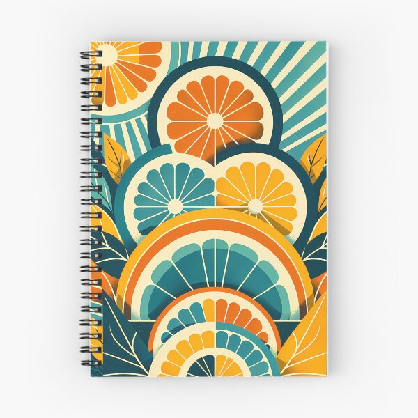 Item preview, Bold Citrus Slice Illustration designed and sold by InkSmithery.