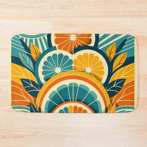 Item preview, Bold Citrus Slice Illustration designed and sold by InkSmithery.