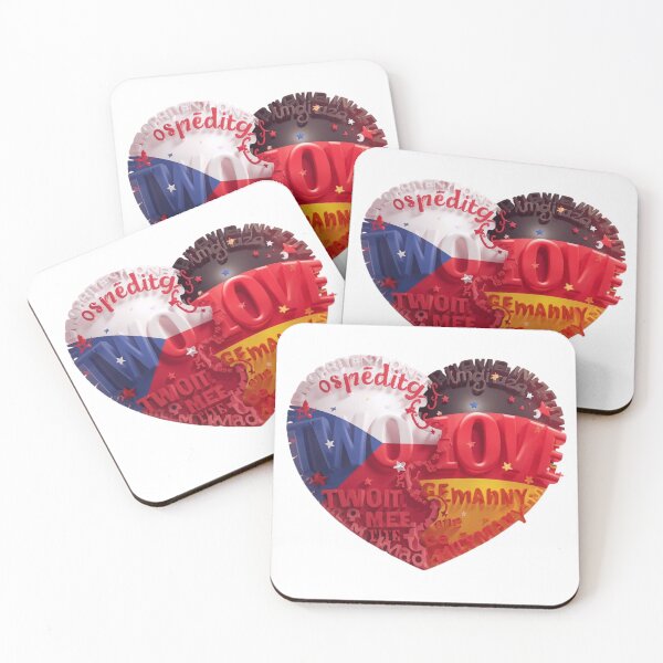 Item preview, Love connects countries - Czech German designed and sold by Spirit75.