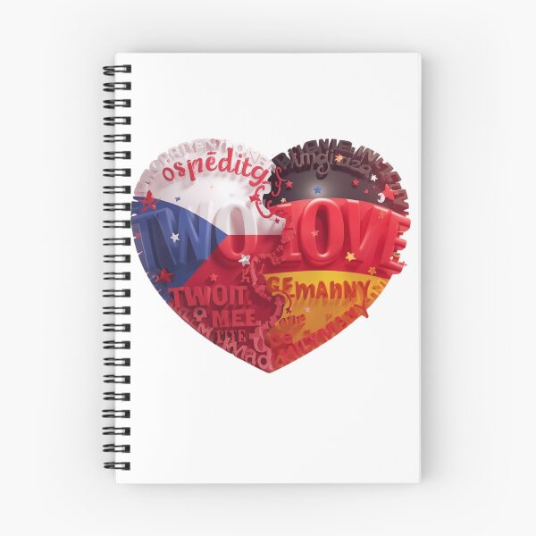 Item preview, Love connects countries - Czech German designed and sold by Spirit75.