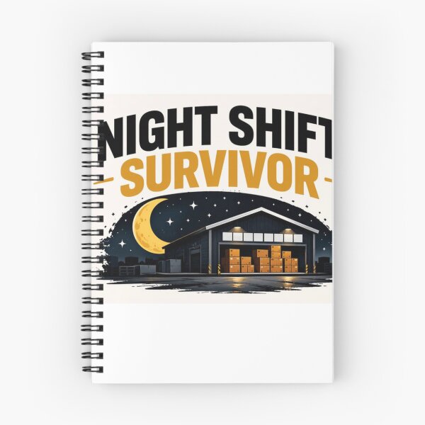 Item preview, Night Shift Survivor T-Shirt | Funny Warehouse Worker Night Shift Humor designed and sold by KeeganDykes.