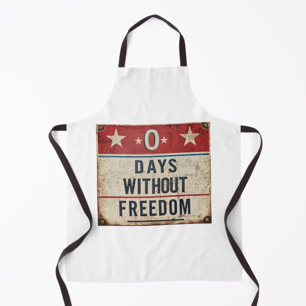 Item preview, Zero Days Without Freedom – USA Meme designed and sold by KapiPrint.