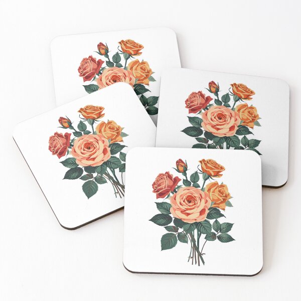 Item preview, Retro roses designed and sold by uunaa.