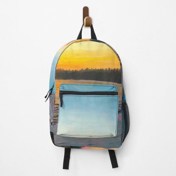 Item preview, Winter Sunrise Over Rustic Ice Fishing Shanty designed and sold by DevinRenaud.