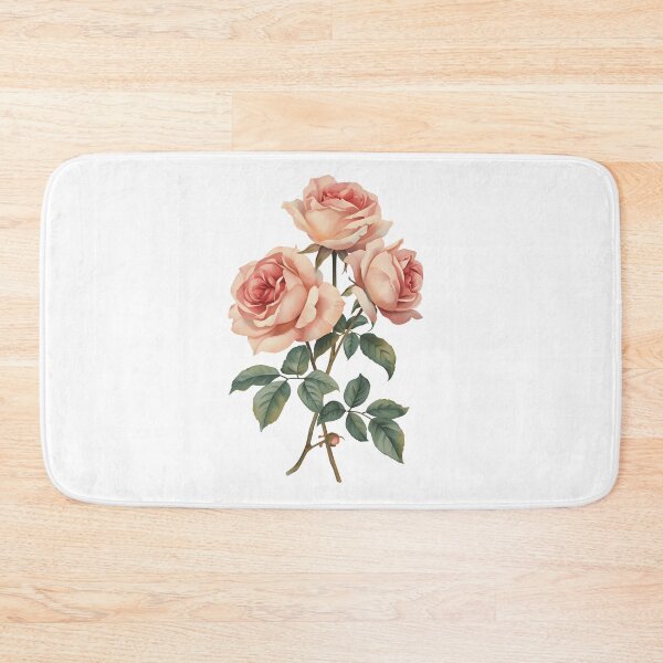 Item preview, Vintage pink roses designed and sold by uunaa.
