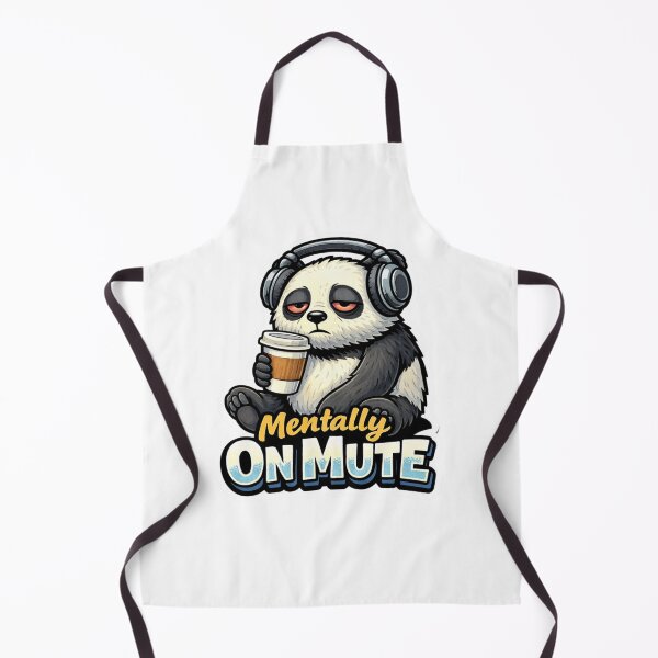 Item preview, Funny Panda Coffee Introvert Meme Sticker designed and sold by Gentlestate.
