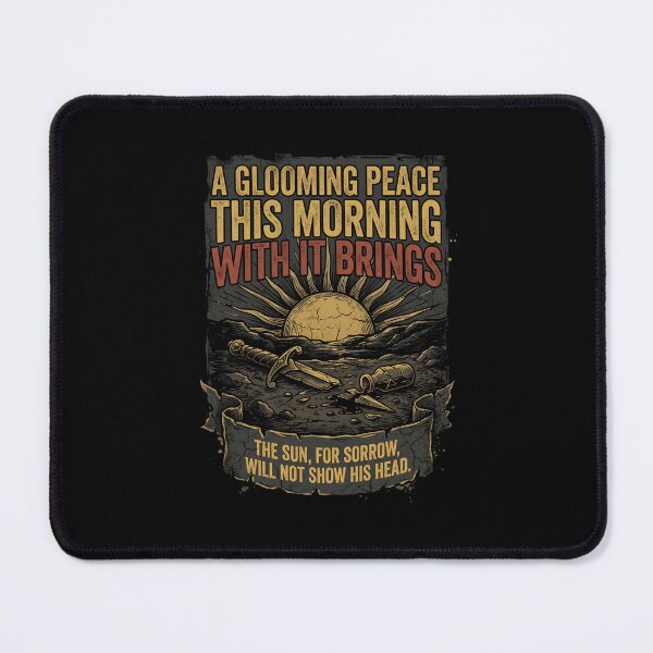 Item preview, A Glooming Peace This Morning With It Brings Shakespeare Quote designed and sold by Fenay Designs.