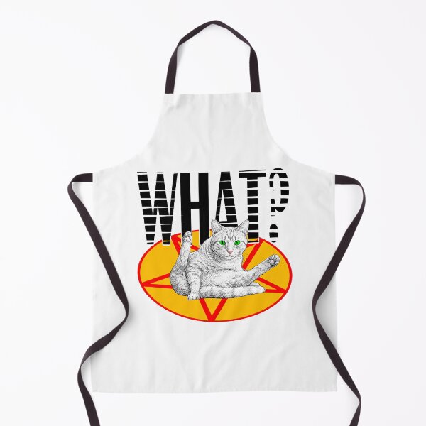 Item preview, Occult Cat WHAT? Pentagram Yoga designed and sold by ChR-oman.